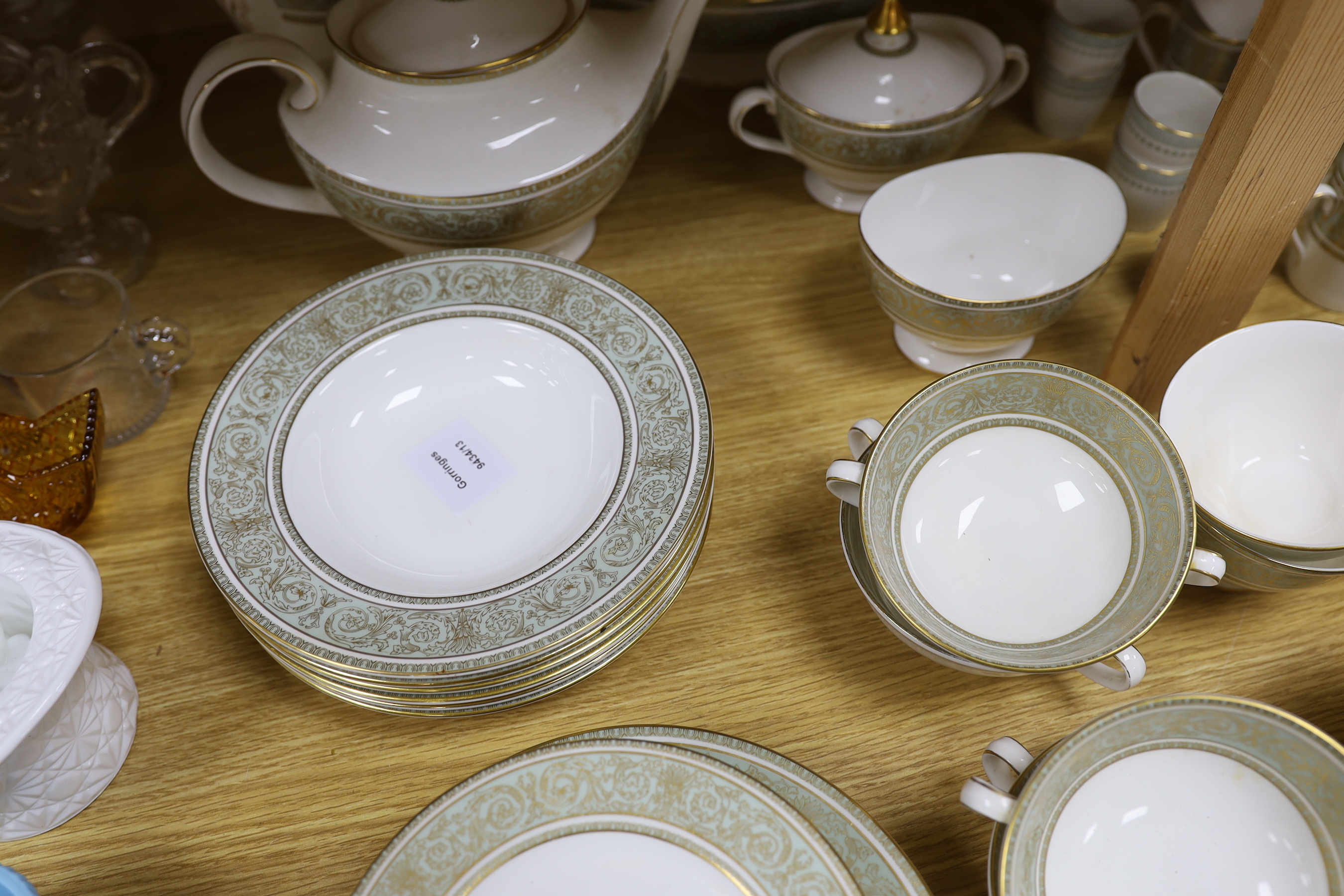 A quantity of Royal Doulton English Renaissance pattern dinner and tea wares